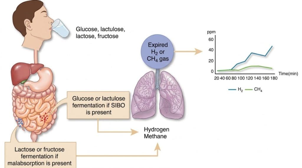 You are currently viewing SIBO test: How a breath test measures hydrogen and methane
