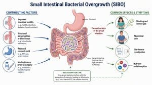 Read more about the article Intestinal overgrowth: SIBO symptoms, causes and treatment